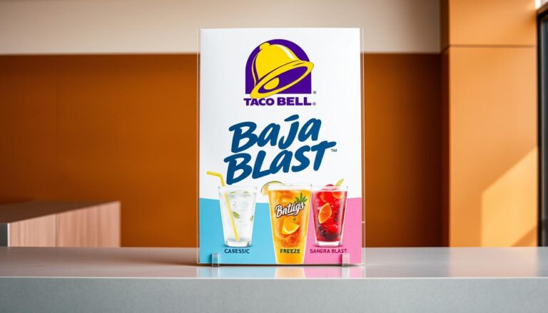 taco bell baja blast menu