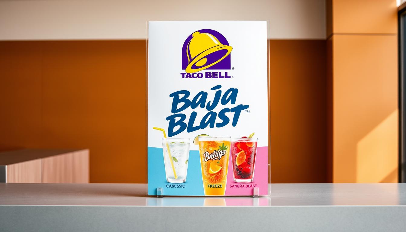 taco bell baja blast menu