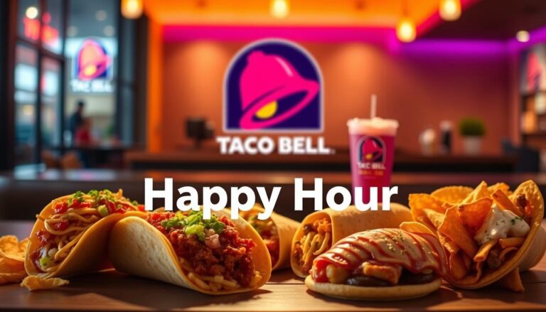 taco bell happy hour menu