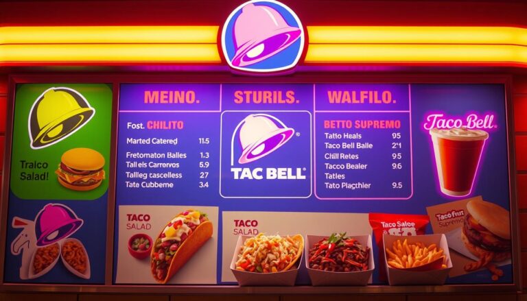 taco bell retro menu